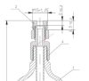 CO2 propellant bottle M15x1.25 100g