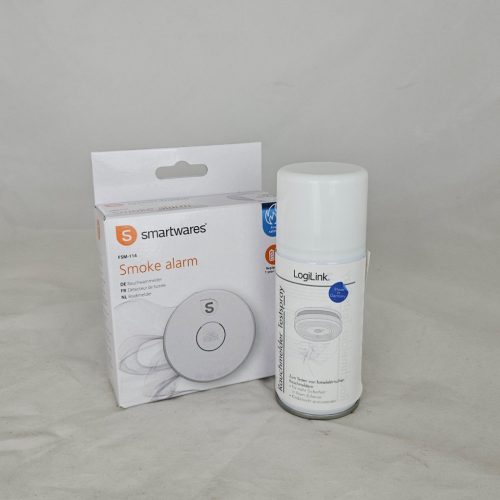 Smartwares optikai füstérzékelő FSM-11410 + Teszt spray