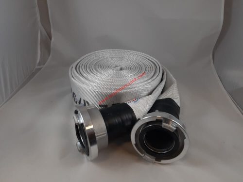 4.5 inch - A-110 pressure hose, 110 mm - flat fire hose equipped with Storz couplingss, 20 meters MAXFIRE