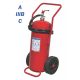 MAXFIRE UNI 50 kg ABC powder extinguisher, powder extinguisher transportable fire extinguisher A IIIB C