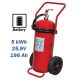 MAXFIRE LITH-M 50 liter battery fire extinguisher, foam extinguisher portable fire extinguisher A IVB