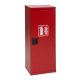 Fire extinguisher cabinet, metal, plastic lock, for 6 kg device 600x300x210